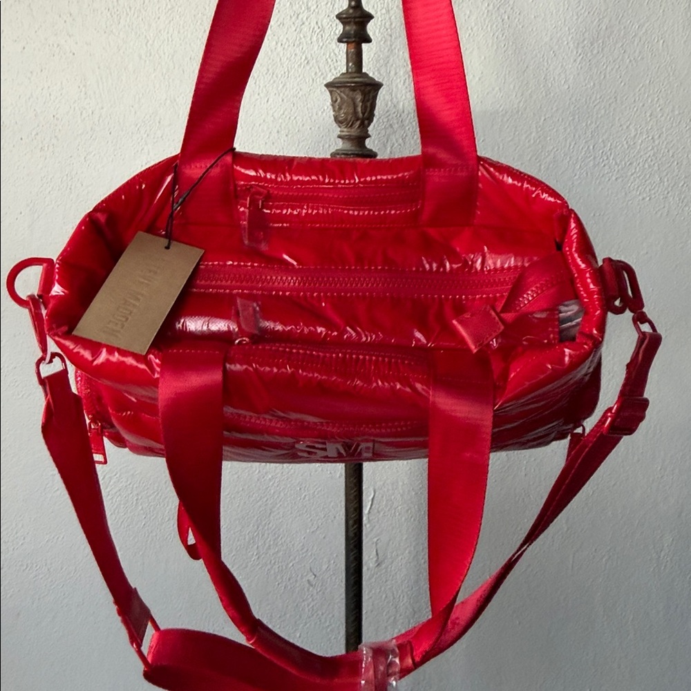 NWT Steve Madden Puffer Tote Purse Bag - Picture 5 of 7